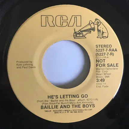 Baillie & The Boys - He's Letting Go