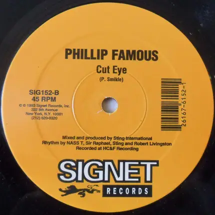 Bajja Jedd / Phillip Famous - Rootsrockreggae / Cut Eye