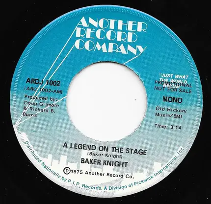 Baker Knight - A Legend On The Stage