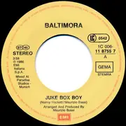 7inch Vinyl Single - Baltimora - Juke Box Boy