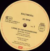 12inch Vinyl Single - Baltimora - Living In The Background