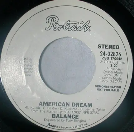 Balance - American Dream