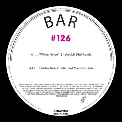 Bar - Compost Black Label 126