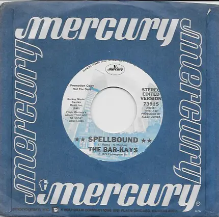 Bar-Kays - You're So Sexy / Spellbound