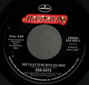 The Bar-Kays - She Talks To Me With Her Body / Anticipation