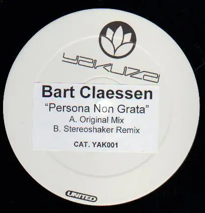 BART CLAESSEN - PERSONA NON GRATA