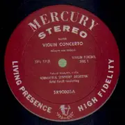 LP - Bartók - Y. Menuhin & Minneapolis Symph. Orch. (A. Dorati) - Violin Concerto