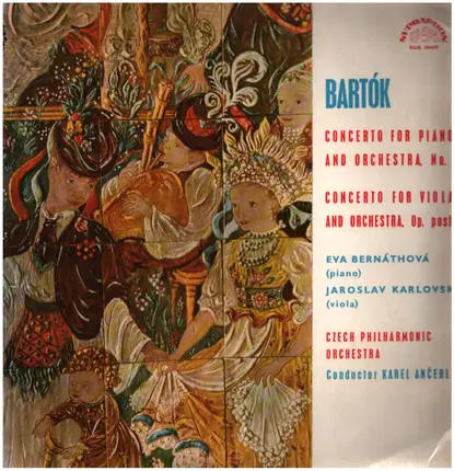 Bartók - Concerto For Piano And Orchestra No. 3 / Concerto For Viola And Orchestra, Op. Posth.