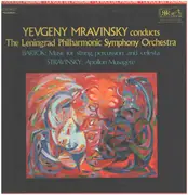 LP - Bartók / Stravinsky - Musica Per Archi / Apollon Musagète (Suite Dal Balletto)