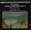 CD - Bartók - Piano Concerto No. 2 / Rhapsody Op. 1