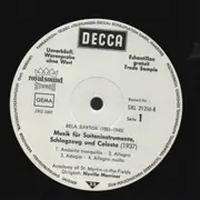 LP - Bartok - Musik für Saiteninstrumente Schlagzeug und Celesta / Divertimento für Streichorchester - Promo