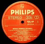 LP - Romero, Hidalgo, Valenciano, A.O - Música Barroca Española