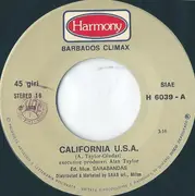 7inch Vinyl Single - Barbados Climax - California U.S.A. / Las Vegas Climax