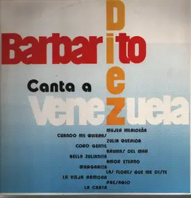 Barbaito Diez - Barbarito Diez Canta A Venezuela