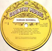 LP - Barbara Mandrell - Country Music