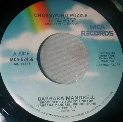 Barbara Mandrell - Crossword Puzzle