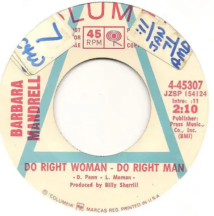 Barbara Mandrell - Do Right Woman, Do Right Man