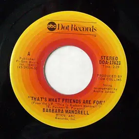 Barbara Mandrell - That's What Friends Are For