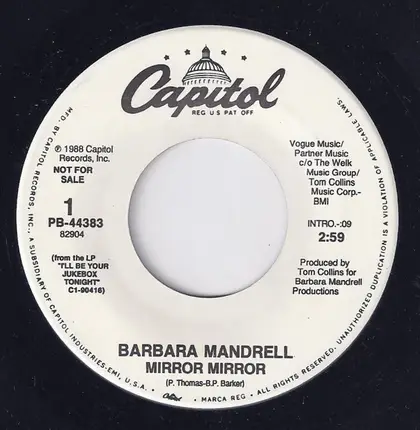 Barbara Mandrell - MIrror Mirror