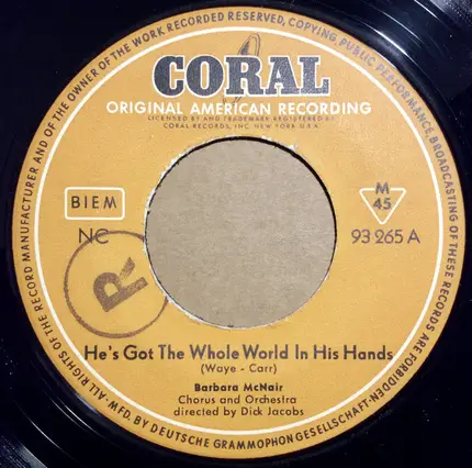 Barbara McNair - He's Got The Whole World In His Hands