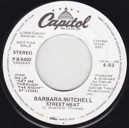 Barbara Mitchell - Street Heat