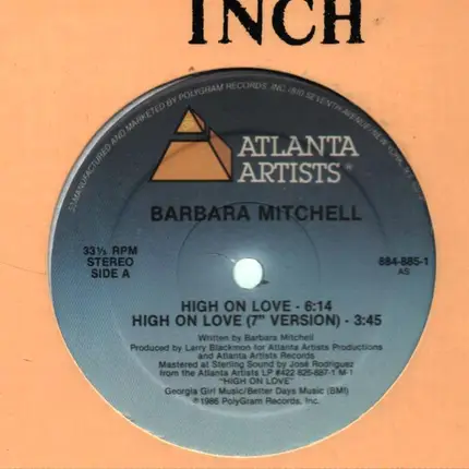 Barbara Mitchell - High on Love