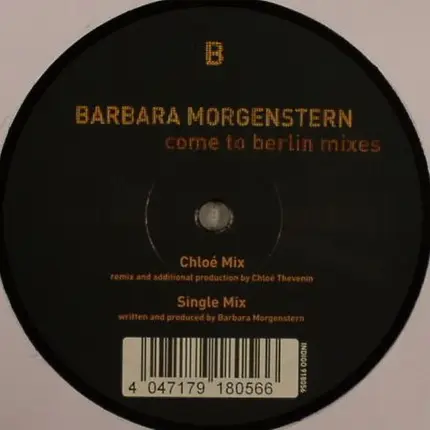 Barbara Morgenstern - Come To Berlin Mixes