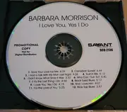 CD - Barbara Morrison Featuring Houston Person - I Love You, Yes I Do