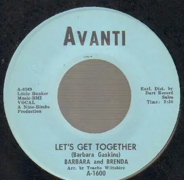 Barbara And Brenda - Shame / Let's Get Together
