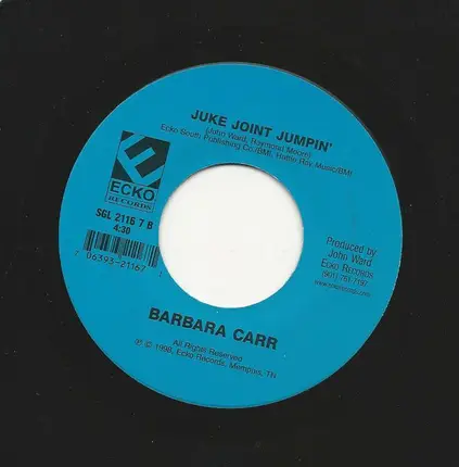 Barbara Carr - If The Lord Keeps The Thought Of You Out Of My Head I'll Keep Your Booty Out Of My Bed