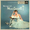 2x7inch Vinyl Single - Barbara Carroll Trio - Have You Met Miss Carroll?