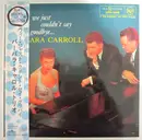 LP - Barbara Carroll Trio - We Just Couldn't Say Goodbye... - Inlay included