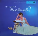 7inch Vinyl Single - Barbara Carroll Trio - Have You Met Miss Carroll ? - EP, Mono