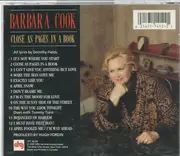 CD - Barbara Cook - Close As Pages In A Book