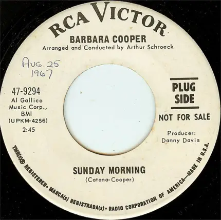 Barbara Cooper - Sunday Morning