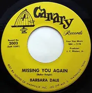 Barbara Dale - Missing You Again / Greatest Show On Earth