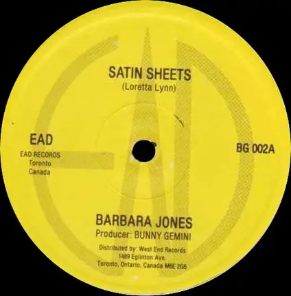 Barbara Jones - Satin Sheets