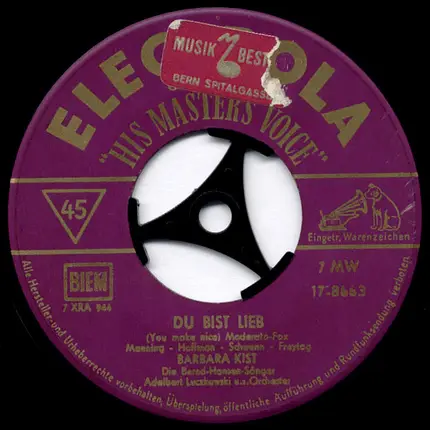 Barbara Kist - Que Sera, Sera / Du Bist Lieb