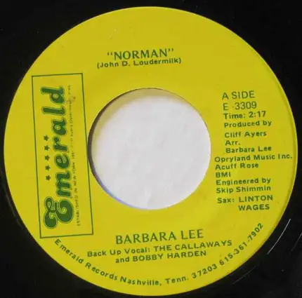 Barbara Lee - Norman