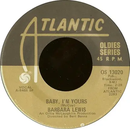 Barbara Lewis - Baby, I'm Yours
