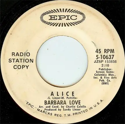 Barbara Love - Across The Universe
