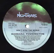 12inch Vinyl Single - Barbara Pennington - Don't Stop The World