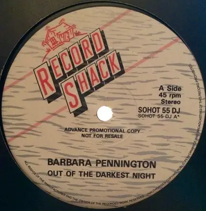 Barbara Pennington - Out of the Darkest Night