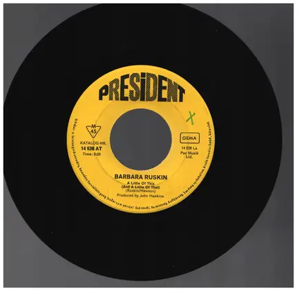 Barbara Ruskin - A Little Of This (And A Little Of That)