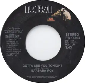 barbara roy - Gotta See You Tonight