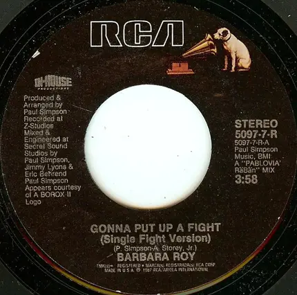 Barbara Roy - Gonna Put up a Fight