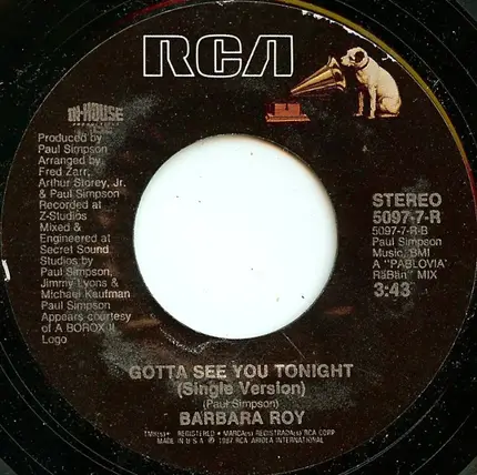 Barbara Roy - Gonna Put up a Fight