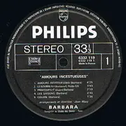 LP - Barbara - Amours Incestueuses