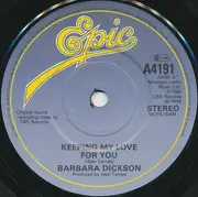 7'' - Barbara Dickson - Keeping My Love For You