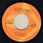 Barbara Jones - Don't Stay Away / I Will Never Marry